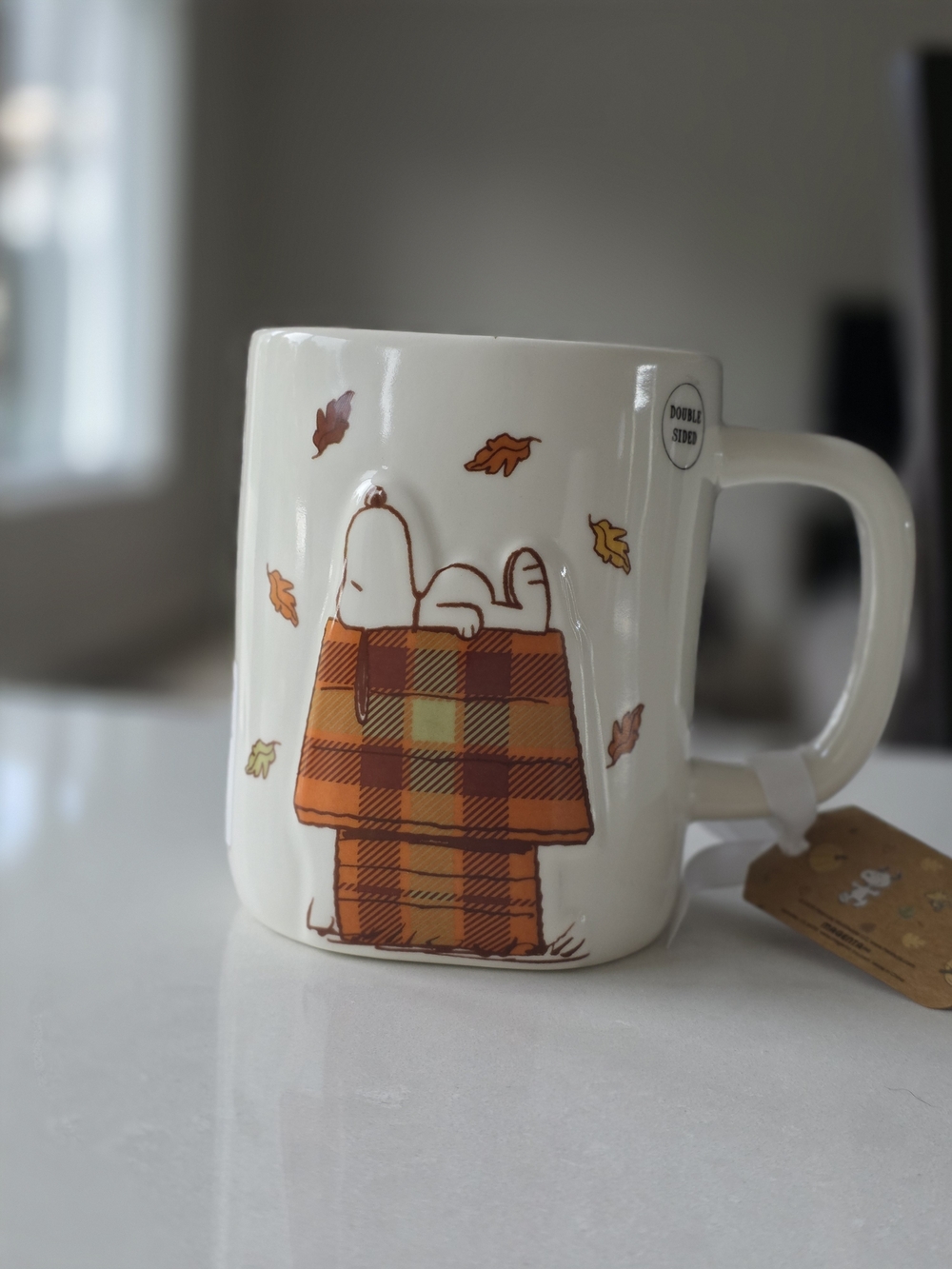 Rae Dunn X Peanuts Snoopy Fall Ceramic Mug